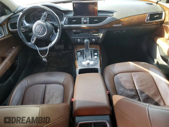 2016 Audi A7 3.0 Premium Plus with VIN WAUWGAFC6GN014069, listed as a Copart auction lot 50566324 with 62,229 mi miles. Bid and sale history available at carsss.com. Image 8.