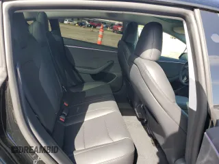 2025 Tesla Model 3 Long Range with VIN 5YJ3E1EB9SF875516, listed as a Copart auction lot 51450515 with 3,672 mi miles and Salvage Title. Bid and sale history available at DreamBid. Image 10.
