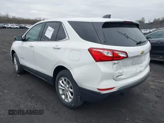 2020 Chevrolet Equinox LT with VIN 2GNAXUEV5L6220104, listed as a IAAI auction lot 42016377 with 66,700 mi miles and . Bid and sale history available at DreamBid. Image 3.