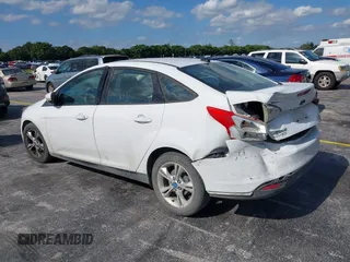 2013 Ford Focus SE with VIN 1FADP3F20DL125792, listed as a IAAI auction lot 40843871 with Not Provided miles. Bid and sale history available at carsss.com. Image 3.