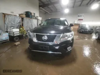 2015 Nissan Pathfinder Platinum with VIN 5N1AR2MM8FC689193, listed as a Copart auction lot 46929555 with 92,718 mi miles and Salvage Title. Bid and sale history available at carsss.com. Image 15.
