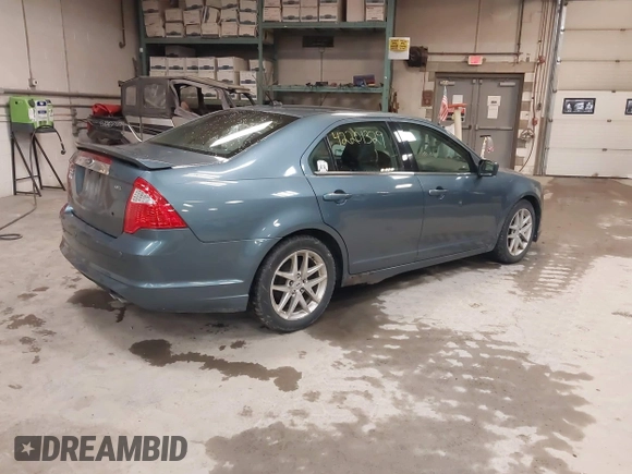 2011 Ford Fusion SEL with VIN 3FAHP0JA3BR265364, listed as a IAAI auction lot 42201329 with 126,000 mi miles. Bid and sale history available at carsss.com. Image 4.