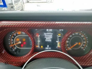 2024 Jeep Wrangler Rubicon X with VIN 1C4RJXFG1RW180410, listed as a Copart auction lot 58039785 with 3,381 mi miles and Salvage title. Bid and sale history available at DreamBid. Image 9.