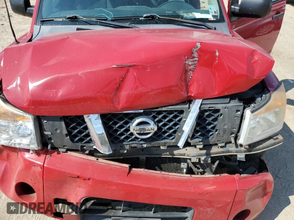 2010 Nissan Titan SE with VIN 1N6BA0CH0AN325143, listed as a Copart auction lot 66860214 with 77,033 mi miles and Salvage Title. Bid and sale history available at carsss.com. Image 11.