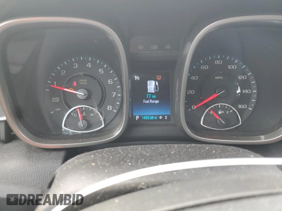 2016 Chevrolet Malibu LTZ with VIN 1G11E5SAXGU120229, listed as a Copart auction lot 78781544 with 149,934 mi miles and Salvage Title. Bid and sale history available at DreamBid. Image 9.