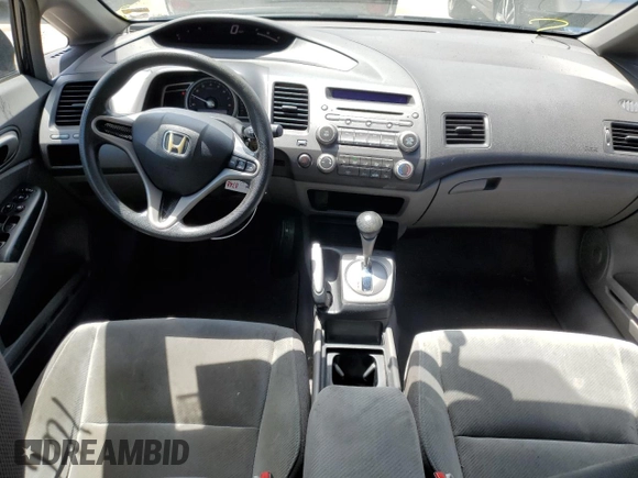 2010 Honda Civic LX with VIN 2HGFA1F5XAH502125, listed as a Copart auction lot 53836274 with 161,827 mi miles and Salvage Title. Bid and sale history available at DreamBid. Image 8.