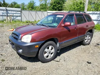 2005 Hyundai Santa Fe GLS z VIN KM8SC73D35U975899, wystawiony jako Copart lot #56174615 z przebiegiem 182 798 mil mil oraz Szkoda całkowita • Salvage title. Historia ofert i sprzedaży dostępna na DreamBid. Obrazek 1.
