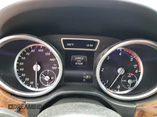 2014 Mercedes-Benz M 350 with VIN 4JGDA2EB6EA376638, listed as a Copart auction lot 61662785 with 87,328 mi miles and Salvage title. Bid and sale history available at DreamBid. Image 9.