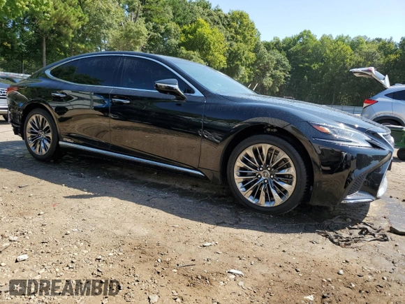 2019 Lexus LS z VIN JTHBY1FF0K5004329, wystawiony jako Copart lot #68836874 z przebiegiem 50 447 mil mil oraz Szkoda całkowita • Salvage title. Historia ofert i sprzedaży dostępna na DreamBid. Obrazek 4.