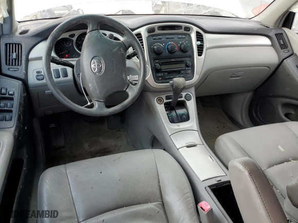 2007 Toyota Highlander with VIN JTEHD21A270048597, listed as a Copart auction lot 87587725 with 97,815 mi miles and Salvage Title. Bid and sale history available at carsss.com. Image 8.