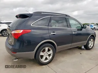 2008 Hyundai Veracruz GLS with VIN KM8NU73C78U045963, listed as a Copart auction lot 54604385 with 112,498 mi miles and Salvage title. Bid and sale history available at DreamBid. Image 3.