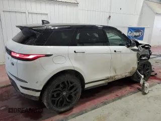2022 Land Rover Range Rover Evoque R-Dynamic S with VIN SALZT2FX9NH172124, listed as a Copart auction lot 46345935 with 33,447 mi miles and Salvage Title. Bid and sale history available at carsss.com. Image 3.