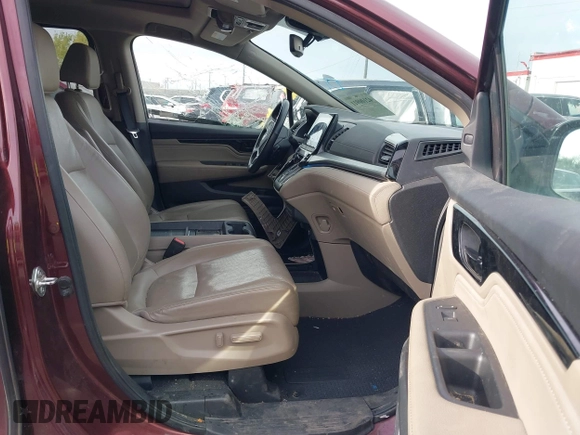 2018 Honda Odyssey Elite with VIN 5FNRL6H94JB067479, listed as a IAAI auction lot 42100911 with 160,174 mi miles and . Bid and sale history available at DreamBid. Image 5.