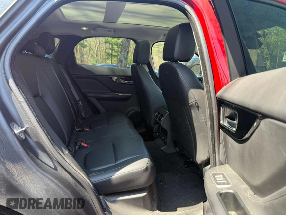 2017 Jaguar F-Pace 35t Premium with VIN SADCJ2BV6HA072359, listed as a Copart auction lot 54333995 with 93,910 mi miles and Clean Title. Bid and sale history available at DreamBid. Image 6.