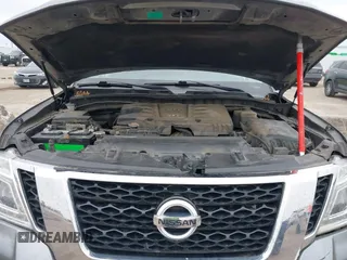 2018 Nissan Armada Platinum with VIN JN8AY2NFXJ9330364, listed as a IAAI auction lot 41572672 with 134,787 mi miles. Bid and sale history available at carsss.com. Image 10.