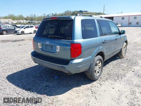 2005 Honda Pilot EX-L z VIN 2HKYF18625H509274, wystawiony jako IAAI lot #42059771 z przebiegiem 250 288 mil mil oraz . Historia ofert i sprzedaży dostępna na DreamBid. Obrazek 4.