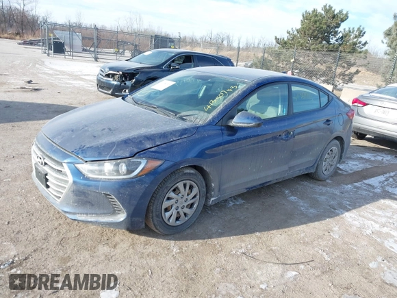 2017 Hyundai Elantra SE z VIN 5NPD74LF8HH187040, wystawiony jako IAAI lot #41350743 z przebiegiem 78 119 mil mil oraz . Historia ofert i sprzedaży dostępna na DreamBid. Obrazek 22.