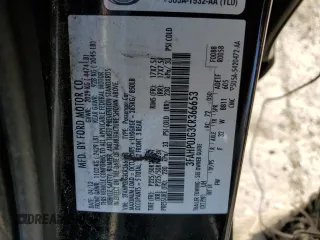 2012 Ford Fusion SEL with VIN 3FAHP0JG3CR366653, listed as a Copart auction lot 53535175 with 105,910 mi miles and Salvage Title. Bid and sale history available at carsss.com. Image 12.