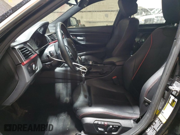 2015 BMW 3 Series 335i xDrive with VIN WBA3B9G59FNR93584, listed as a Copart auction lot 54711455 with 85,596 mi miles and Salvage title. Bid and sale history available at DreamBid. Image 7.