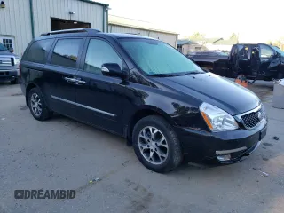 2014 Kia Sedona EX with VIN KNDMH4C71E6574136, listed as a Copart auction lot 72901614 with 115,516 mi miles and Salvage Title. Bid and sale history available at carsss.com. Image 4.