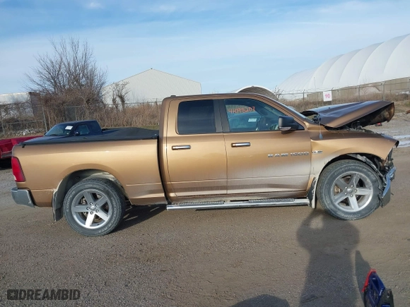 2011 Ram 1500 SLT with VIN 1D7RV1GT9BS608689, listed as a IAAI auction lot 41098207 with 92,710 mi miles. Bid and sale history available at carsss.com. Image 13.