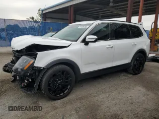 2021 Kia Telluride EX with VIN 5XYP3DHC7MG100222, listed as a Copart auction lot 50408795 with 107,891 mi miles and Salvage Title. Bid and sale history available at DreamBid. Image 1.