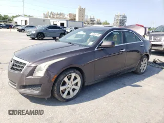 2014 Cadillac ATS Standard RWD z VIN 1G6AA5RX4E0121560, wystawiony jako Copart lot #53040995 z przebiegiem 168 406 mil mil oraz Szkoda całkowita • Salvage title. Historia ofert i sprzedaży dostępna na DreamBid. Obrazek 1.