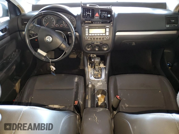 2008 Volkswagen Jetta Wolfsburg Edition with VIN 3VWRJ71K88M155124, listed as a Copart auction lot 56430925 with 158,895 mi miles and Salvage title. Bid and sale history available at DreamBid. Image 8.