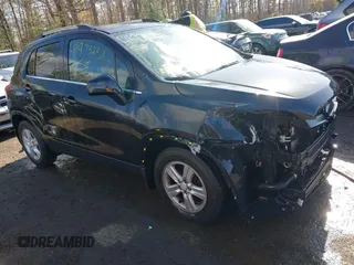 2015 Chevrolet Trax LT with VIN KL7CJLSB5FB060070, listed as a IAAI auction lot 41973231 with 44,802 mi miles. Bid and sale history available at carsss.com. Image 1.