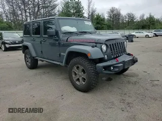 2017 Jeep Wrangler Unlimited Rubicon Recon with VIN 1C4HJWFG3HL729160, listed as a Copart auction lot 64184595 with 78,086 mi miles and Salvage title. Bid and sale history available at DreamBid. Image 14.