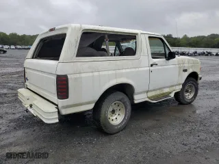 1995 Ford Bronco Custom with VIN 1FMEU15H2SLA42231, listed as a Copart auction lot 71931184 with 0 mi miles and Clean Title. Bid and sale history available at carsss.com. Image 3.