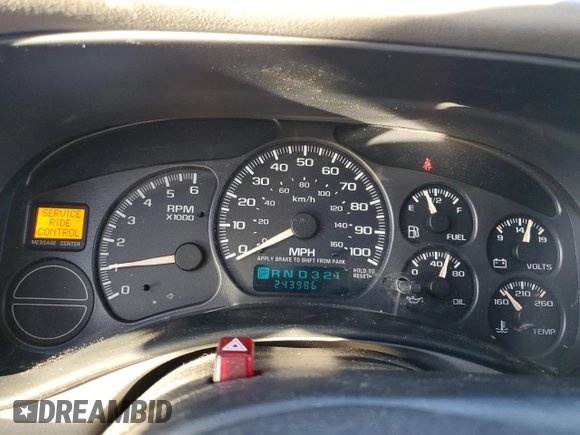 2002 GMC Yukon XL SLT with VIN 3GKFK16Z92G264823, listed as a Copart auction lot 89217375 with 243,986 mi miles and Salvage Title. Bid and sale history available at carsss.com. Image 9.