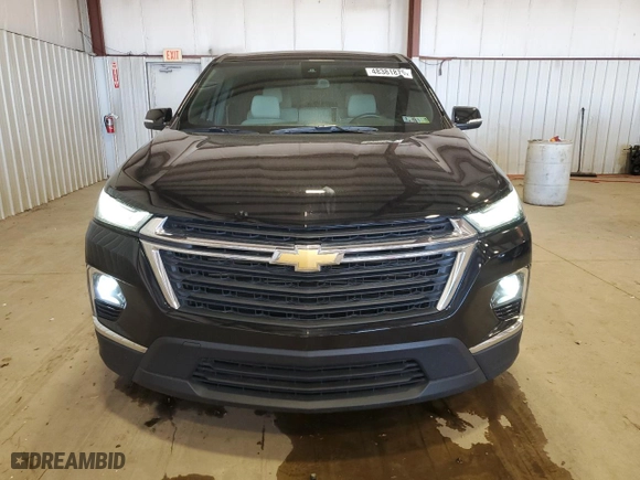 2023 Chevrolet Traverse LS with VIN 1GNERFKW2PJ336888, listed as a Copart auction lot 48381875 with 16,753 mi miles and Salvage Title. Bid and sale history available at carsss.com. Image 5.