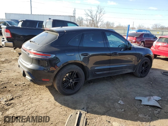 2022 Porsche Macan with VIN WP1AA2A57NLB02293, listed as a Copart auction lot 52231125 with 18,644 mi miles and Non repairable. Bid and sale history available at DreamBid. Image 3.