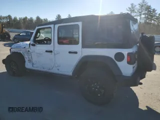 2022 Jeep Wrangler Unlimited Willys with VIN 1C4HJXDM7NW272815, listed as a Copart auction lot 80557734 with Not Provided miles and Clean Title. Bid and sale history available at DreamBid. Image 2.