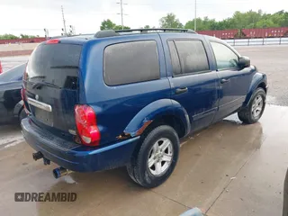 2005 Dodge Durango SLT z VIN 1D4HB48D55F571759, wystawiony jako IAAI lot #42278625 z przebiegiem 277 443 mil mil oraz . Historia ofert i sprzedaży dostępna na DreamBid. Obrazek 4.