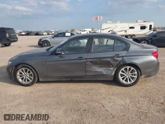 2016 BMW 3 Series 320i with VIN WBA8E1G58GNT38199, listed as a IAAI auction lot 42030548 with 116,179 mi miles and . Bid and sale history available at carsss.com. Image 14.