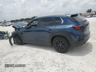 2025 Mazda CX-50 S Select with VIN 7MMVABAM3SN340474, listed as a Copart auction lot 62605255 with 2,669 mi miles and Non repairable. Bid and sale history available at DreamBid. Image 2.