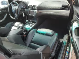 2003 BMW 3 Series M3 with VIN WBSBR934X3PK01085, listed as a Copart auction lot 52595545 with 147,248 mi miles and Salvage Title. Bid and sale history available at carsss.com. Image 8.