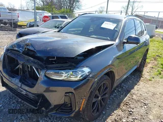 2022 BMW X3 sDrive30i with VIN 5UX43DP03N9L02180, listed as a IAAI auction lot 41879748 with 53,340 mi miles. Bid and sale history available at carsss.com. Image 17.
