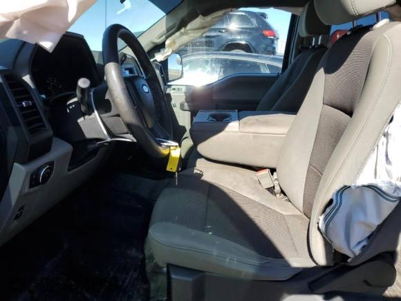 2018 Ford F-150 XL with VIN 1FTEX1CBXJFC15064, listed as a Copart auction lot 89269835 with 91,539 mi miles and Salvage Title. Bid and sale history available at carsss.com. Image 7.