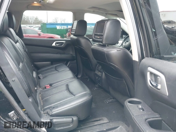 2017 Nissan Pathfinder SV with VIN 5N1DR2MN5HC679665, listed as a IAAI auction lot 41385888 with 104,498 mi miles and . Bid and sale history available at DreamBid. Image 8.