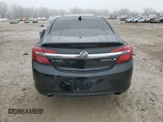 2016 Buick Regal with VIN 2G4GK5EX7G9161727, listed as a Copart auction lot 43377815 with 110,447 mi miles and Salvage title. Bid and sale history available at DreamBid. Image 6.