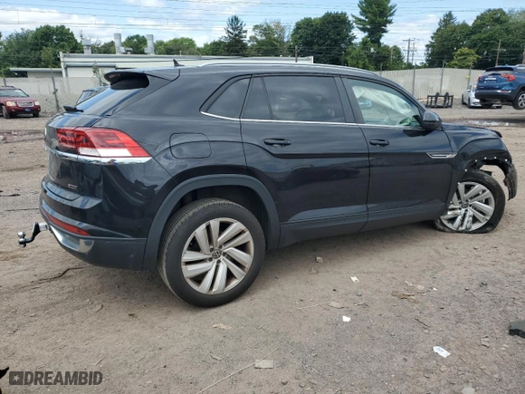 2021 Volkswagen Atlas Cross Sport 3.6L V6 SE w/Technology with VIN 1V2KE2CAXMC207847, listed as a Copart auction lot 67691594 with 42,298 mi miles and Salvage Title. Bid and sale history available at carsss.com. Image 3.