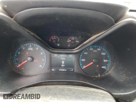 2016 Chevrolet Colorado 2WD WT z VIN 1GCGSBEA5G1233849, wystawiony jako Copart lot #57605885 z przebiegiem 272 099 mil mil oraz Szkoda całkowita • Salvage title. Historia ofert i sprzedaży dostępna na DreamBid. Obrazek 9.