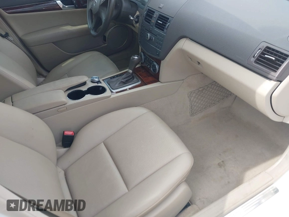 2010 Mercedes-Benz C 300 Sport with VIN WDDGF5EB0AR090693, listed as a IAAI auction lot 42583002 with 86,008 mi miles and . Bid and sale history available at DreamBid. Image 5.