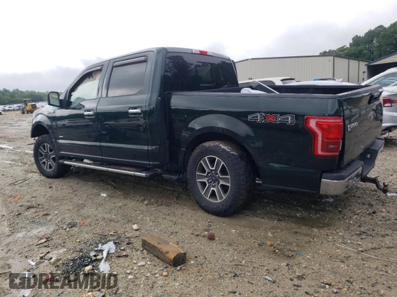 2015 Ford F-150 XLT with VIN 1FTEW1EP2FFB37060, listed as a Copart auction lot 58825175 with 133,438 mi miles and Salvage title. Bid and sale history available at DreamBid. Image 2.