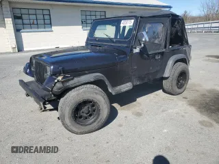 1995 Jeep Wrangler S with VIN 1J4FY19P7SP284384, listed as a Copart auction lot 48253775 with 193,429 mi miles and Clean Title. Bid and sale history available at carsss.com. Image 1.