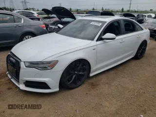 2016 Audi S6 Premium Plus with VIN WAUF2AFCXGN114707, listed as a Copart auction lot 62422494 with 0 mi miles and Salvage Title. Bid and sale history available at carsss.com. Image 1.