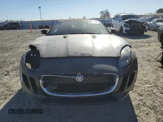 2014 Jaguar F-Type V6 with VIN SAJWA6E75E8K03346, listed as a Copart auction lot 88558275 with Not Provided miles and Salvage Title. Bid and sale history available at DreamBid. Image 5.